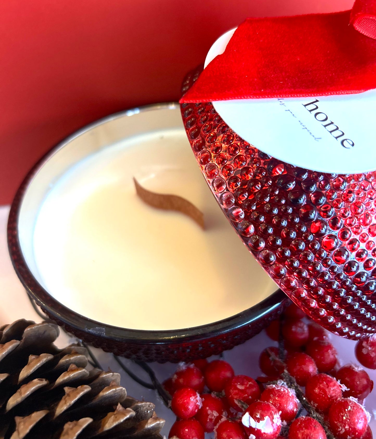 Ornament Christmas Candle 13oz