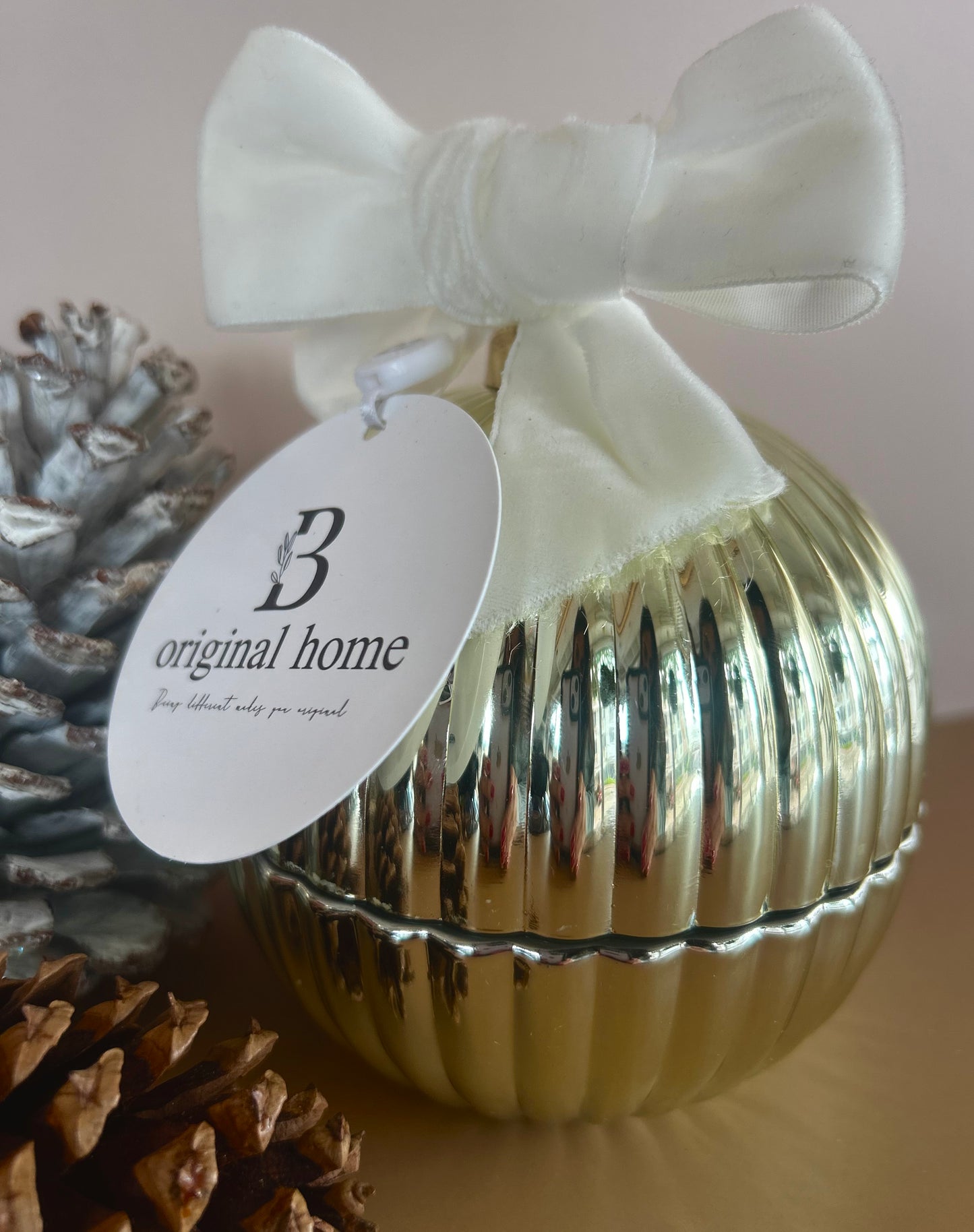 Ornament Christmas Candle 6.5oz