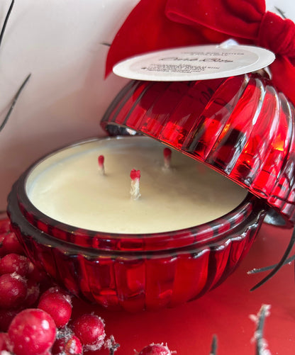 Ornament Christmas Candle 6.5oz