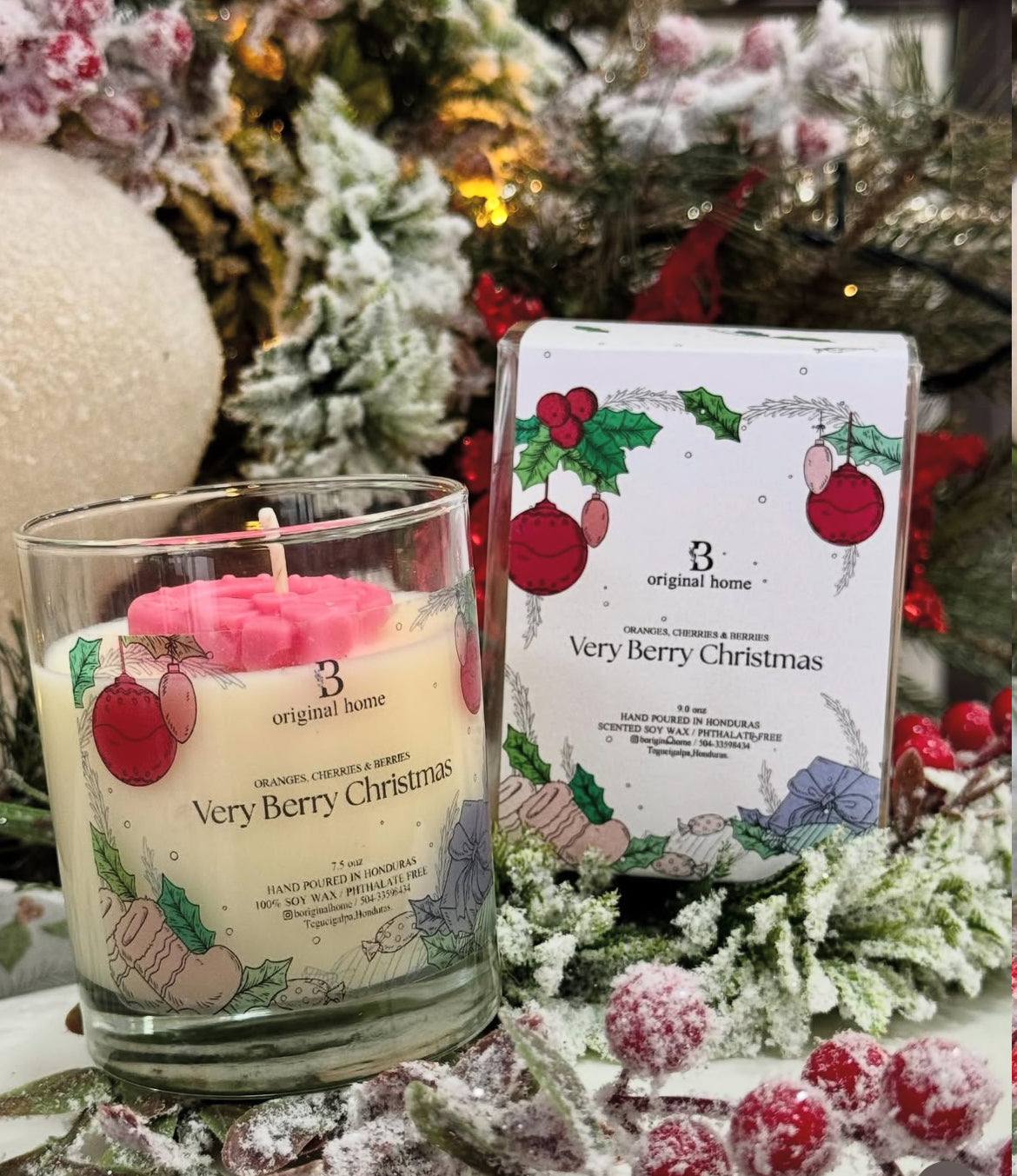 Christmas Candle Jar 9oz