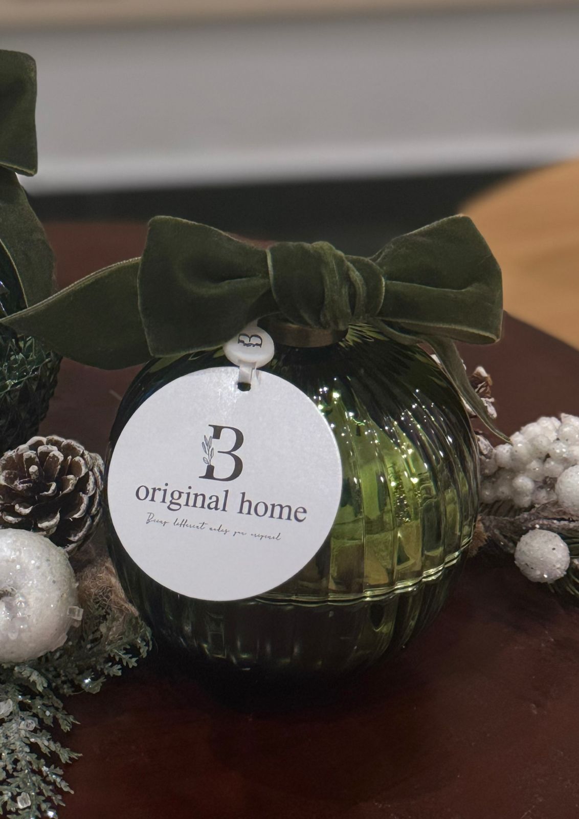 Ornament Christmas candle 6.5oz