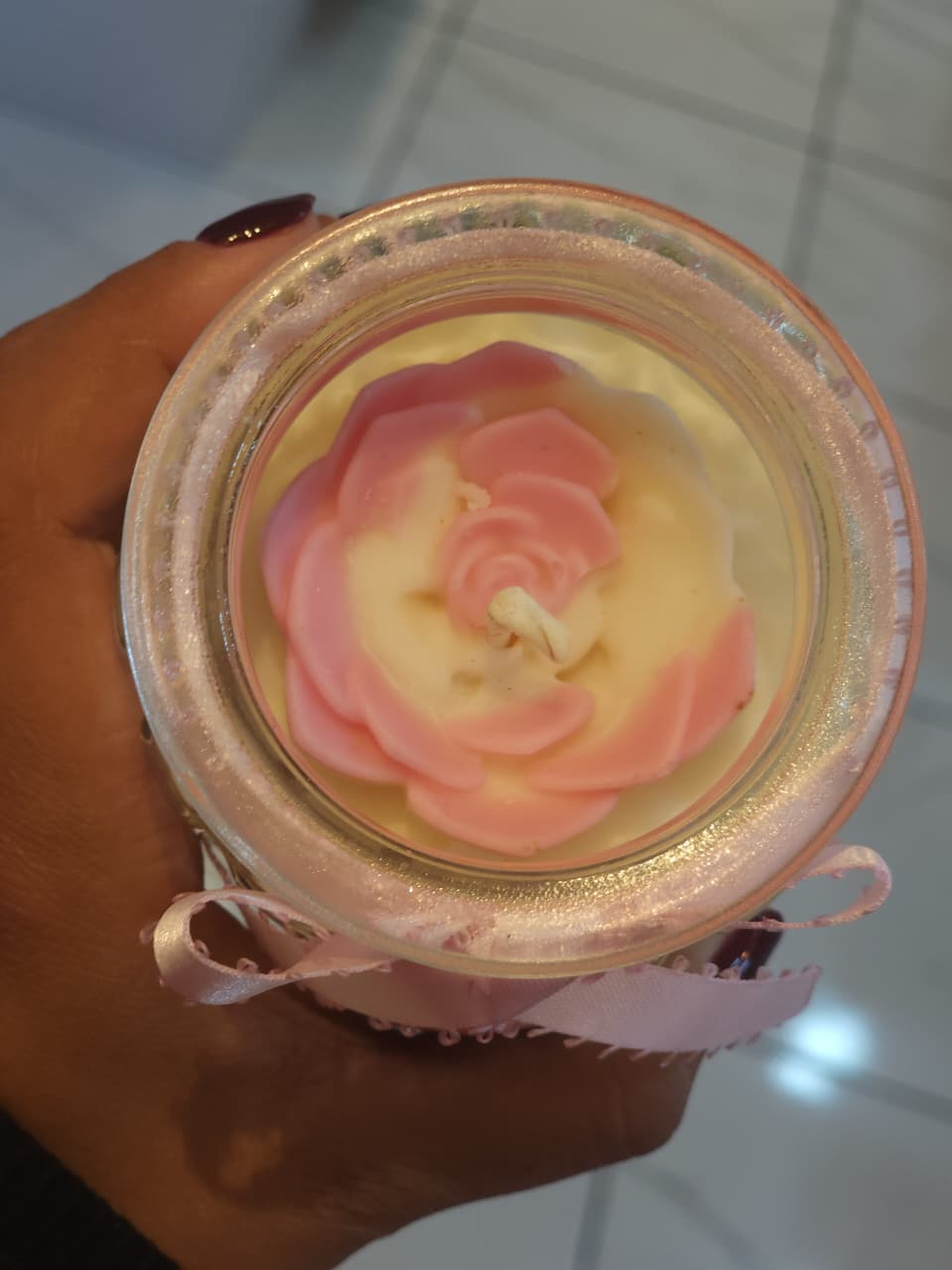 Vela Virgen de Suyapa 9oz