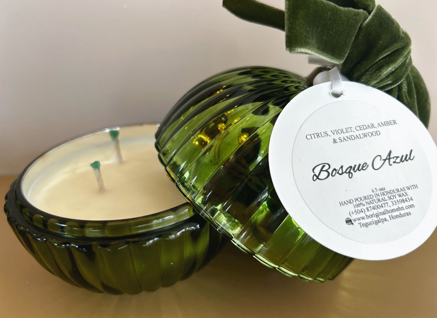 Ornament Christmas candle 6.5oz