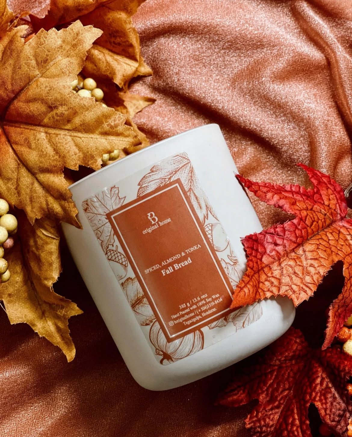 Fall edition Candle Jar 13.6oz - B'Original Home