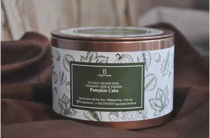 Fall Edition Tin Candle 14oz - B'Original Home