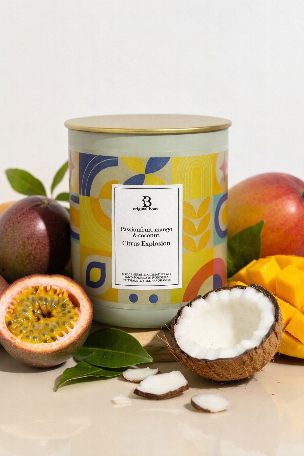 Summer Edition Candle Jar 10.5oz - B'Original Home